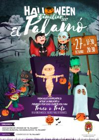 Cartel Halloween Familiar  2017 El Palamó