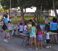 Actividades lúdicas en el parque Tossal, en una imagen de archivo