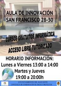 Cartel Aula Innovación