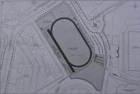 Plano de la Ciudad deportiva de Alicante Antonio Valls