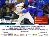 Cartel Judo Paralímpico