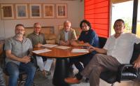 La reunión de hoy en la concejalía de Cultura