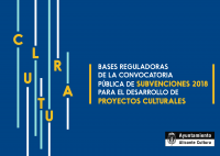 Convocatoria pública de Subvenciones para el desarrollo de Proyectos Culturales 2018