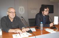 Daniel Simón y Ángel Casado, en la rueda de prensa. 