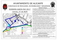 Dispositivo de Seguridad, Tráfico y Transportes Santa Faz 2017