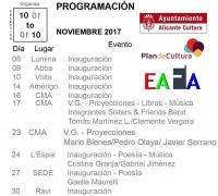 Programa de noviembre