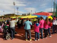 VI Jornada de Deporte Adaptado “Adaptlón”  celebrada hoy en el Estadio de Atletismo