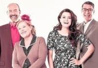 Algunos de los personajes de la comedia