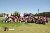 El estadio de atletismo Joaquín Villar acogió el IV Pilates Day