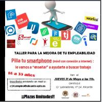 píldora informativa sobre el uso del móvil y las APPs de empleo