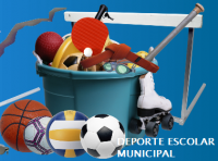 Cartel Deporte Escolar