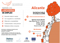 lanzadera de empleo Alicante 2018