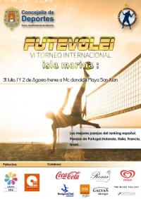 Cartel VI Torneo Internacional de Futevolei