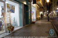 Comercios calle del Teatro-Iluminación de Navidad