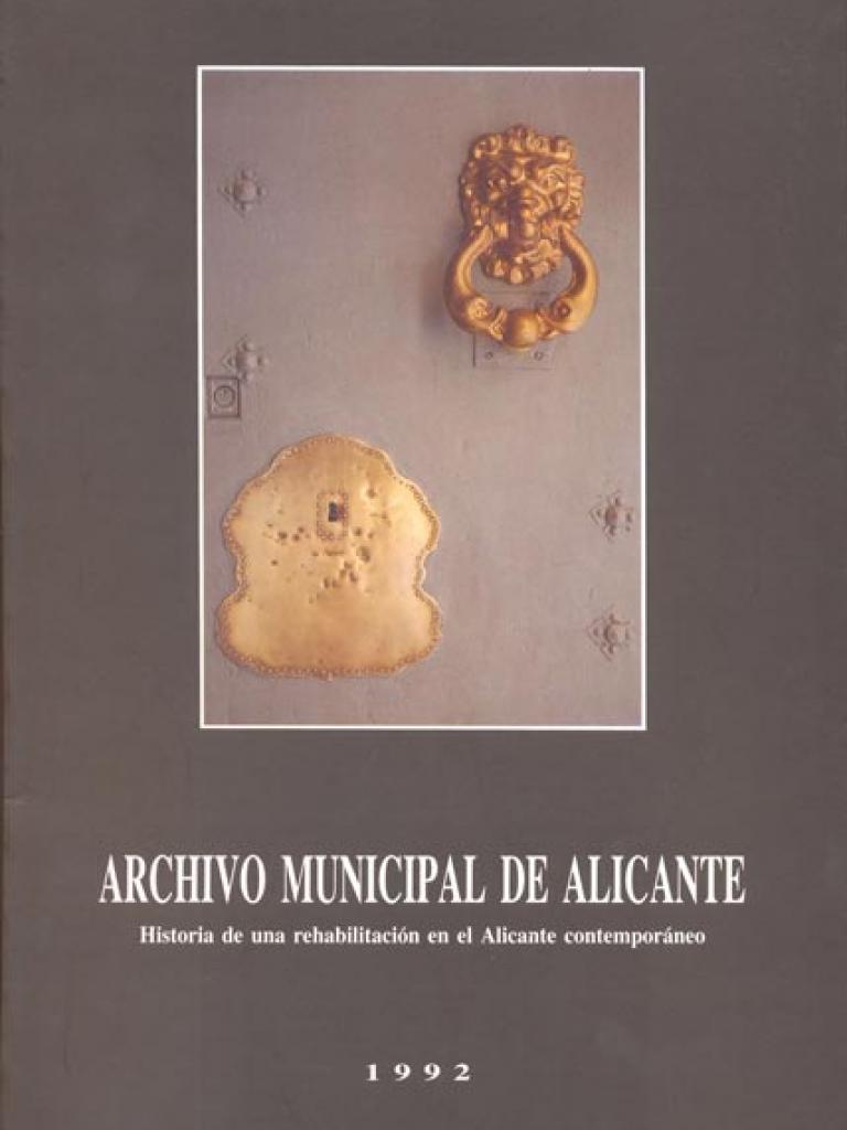 Portada del Libro del Archivo