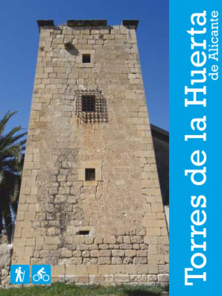 Portada de topoguía de las Torres de la Huerta de Alicante