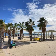 Playa del Postiguet. Platja del Postiguet