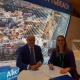 Momento de la firma en Fiutr del acuerdo de colaboración entre Movelia y el Ayuntamiento de Alicante
