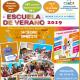 cartel escuela de verano 2019