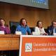 María Conejero, concejala de Igualdad, en la Universidad de Alicante