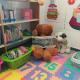 Sección para bebés en la Sala Infantil Sección para bebés en la Sala Infantil