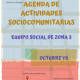 Agenda Actividades octubre 2019