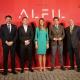 Luis Barcala, alcalde de ALicante, y Carlos Mazón, presidente de la Diputación en la entrega de los Premios Alfil