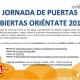 Jornadas Oriéntate tardes Jornadas Oriéntate tardes