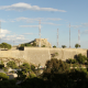 Imagen de los dos castillos de Alicante