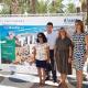 La vicealcaldesa de Alicante, Mari Carmen Sánchez, junto a la presidenta de la Asociación Provincial de Hoteles de Alicante- APHA-, Victoria Puch...