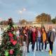 El edil de Coordinación de Proyectos, Antonio peral, en la fiesta de Navidad que se organiza en el barrio del Cementerio