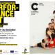 Cartel del seminario de 'performance art'