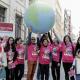 La concejala de Inmigración y Cooperación, María Conejero, en el street marketing