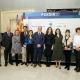 El alcalde de Alicante, Luis Barcala, junto a la vicealcaldesa, Mari Carmen Sánchez, en el Salón Azul