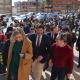 El alcalde y la vicealcaldesa, en su visita el instituto días atrás