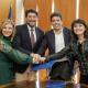 El alcalde, Luis Barcala, junto con la vicealcaldesa Mª Carmen Sánchez y el presidente de la Diputación Provincial, Carlos Mazón y la vicepresi...