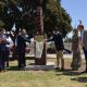 El alcalde inaugura un monumento dedicado a la acción social y medioambiental de los rotarios en el parque forestal del PAU5