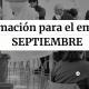 Formación para el empleo del mes de septiembre de 2020 Formación para el empleo del mes de septiembre de 2020