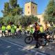 Participantes de la Yincana en bicicleta