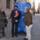 Escultura de dEMO en la Rambla de Méndez Núñez