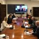 Reunion de coordinación en la Generalitat Valenciana de las medidas de seguridad para Navidad