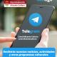 Cartel alusivo al nuevo servicio de mensajería Telegram 