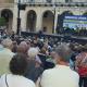 Imagen de archivo de una actuación del Brass Festival, que tiene lugar cada verano en la plaza del Ayuntamiento