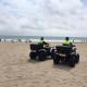 Dispositivo policial anticovid en playa