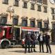 Presentación del nuevo vehículo de bomberos del SPEIS