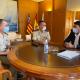Barcala recibe al general del MOE Francisco García Alcanta Barcala recibe al general del MOE Francisco García Alcanta