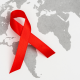 Imagen lazo rojo, símbolo de la lucha contra el VIH/Sida