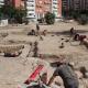 Excavaciones en la zona del yacimiento