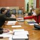 El alcalde de Alicante y la subdelegada de Gobierno en la firma del convenio 