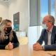 La vicealcaldesa Mari Carmen Sánchez con el gerente de Apsa, Carlos Giner La vicealcaldesa Mari Carmen Sánchez con el gerente de Apsa, Carlos Giner